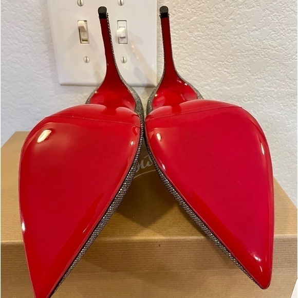 Christian Louboutin iconic ‘So Kate’ starburst discoball sky high 120mm EU37 - Picture 12 of 12